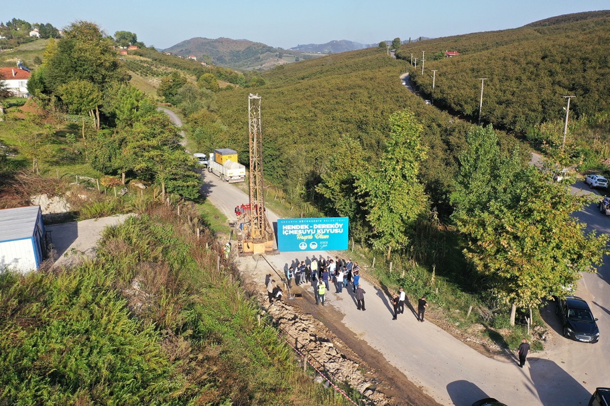 Hendek Dereköy’e Kaliteli Ve Kesintisiz İçmesuyu