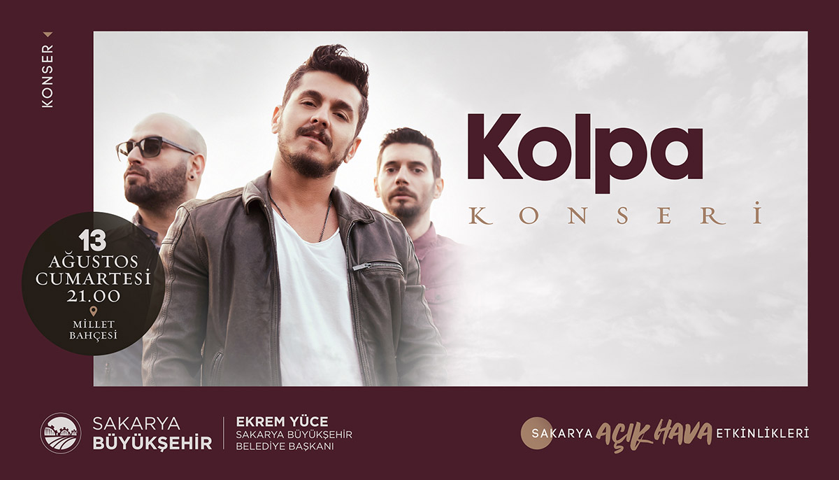 Millet Bahçesi’nde Kolpa Konser Verecek