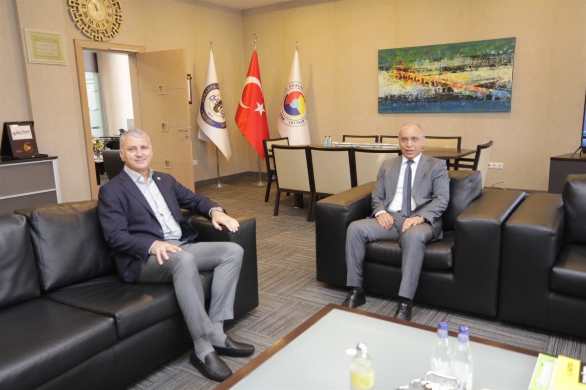 İl Emniyet Müdürü Fatih Kaya’dan SATSO’ya Veda Ziyareti