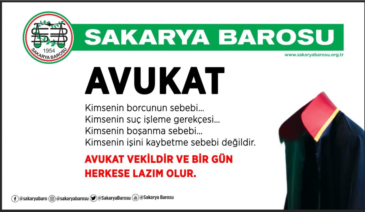 Avukat Vekildir Ve Bir Gün Herkese Lazım Olur
