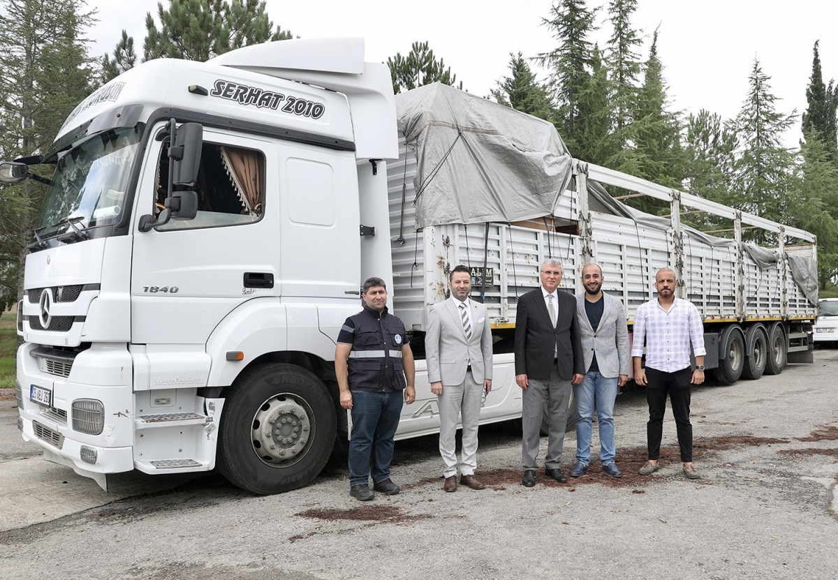 Güneş panelleri şehre ulaştı, dev projede montaj başlıyor