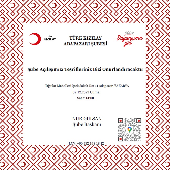 Adapazarı Kızılay’ın Gurur Günü