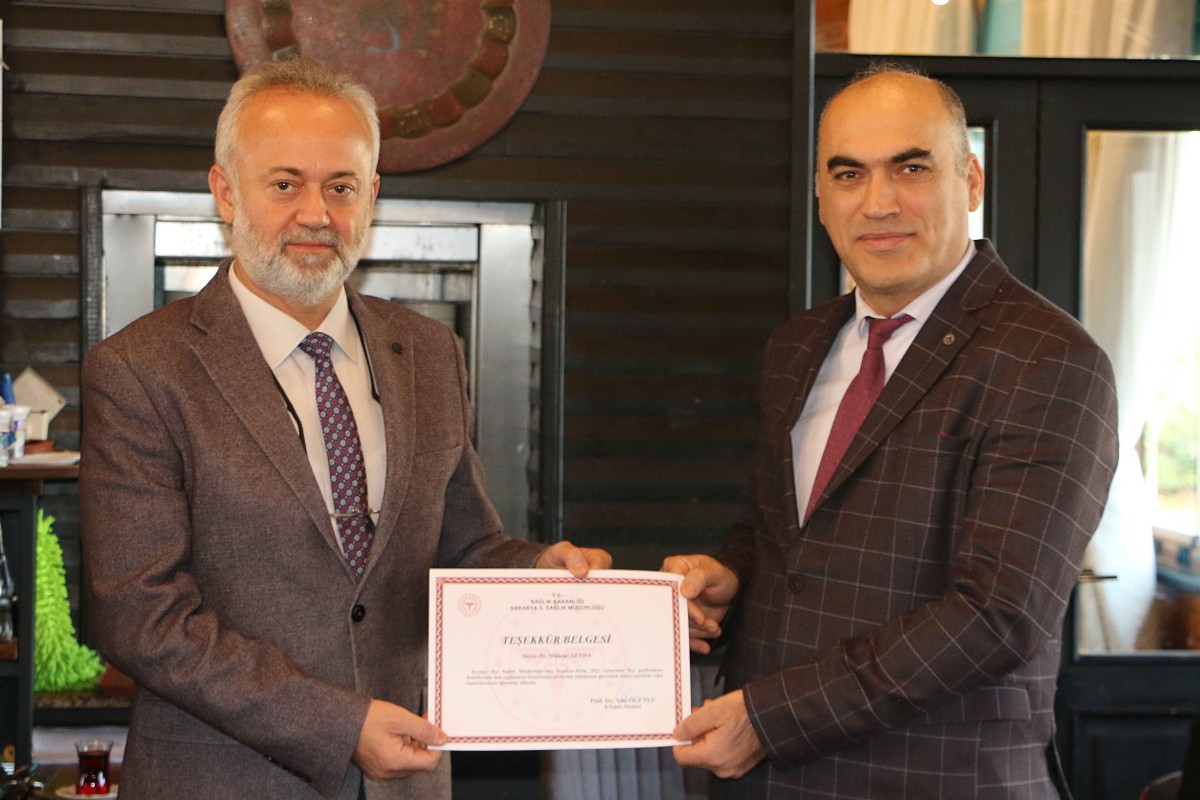 Erenler İSM’nin başarısı teşekkür belgesiyle taçlandı