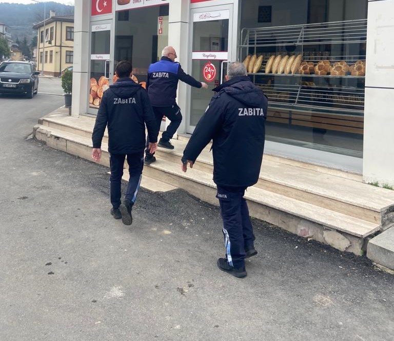 Zabıta Ekiplerinden Fırın Denetimi