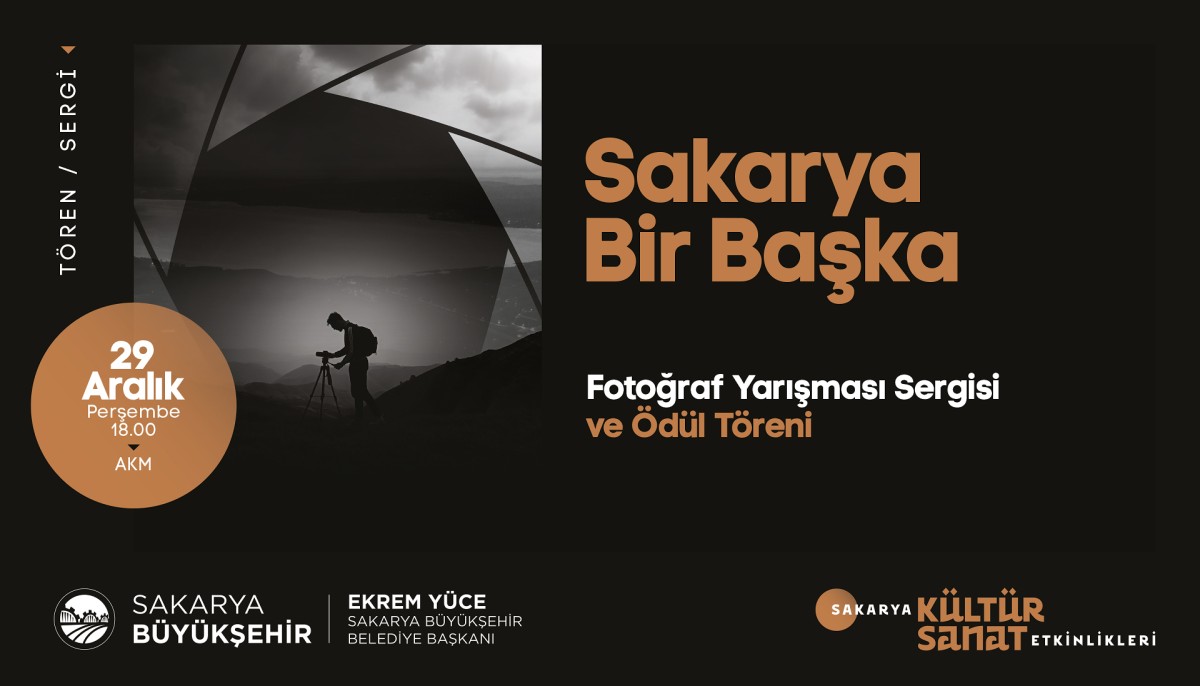 Sakarya’nın en güzel fotoğrafları  ödüllerini AKM’de alacak