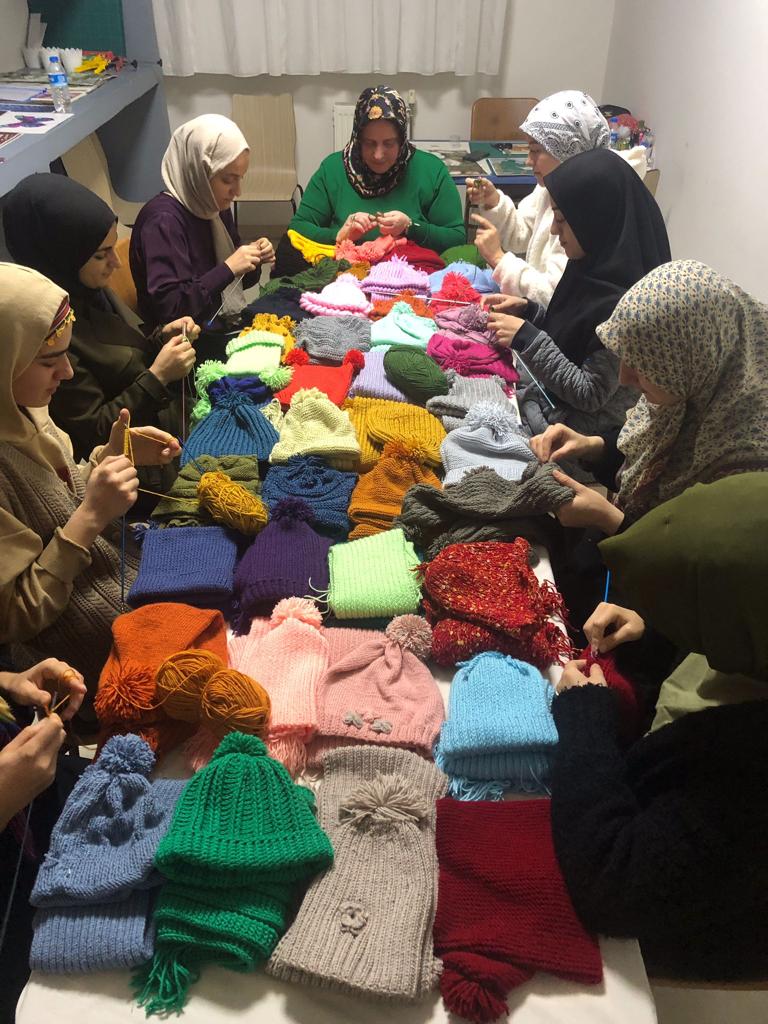 Yurt Öğrencilerinden Gönülleri Isıtan Proje