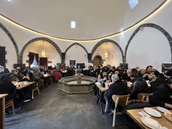 Sarıkamış Platformu üyeleri Kars Digor Kaymakamı Karakaş'ın misafiri oldu