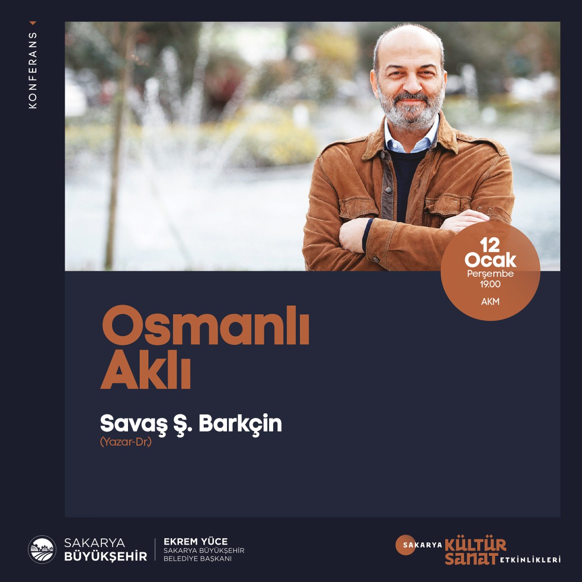 Savaş Barkçin kültür  etkinliklerinin konuğu olacak