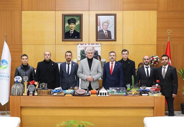 Alperen Ocakları Sakarya İl Teşkilatından Başkan Yüce’ye ziyaret 