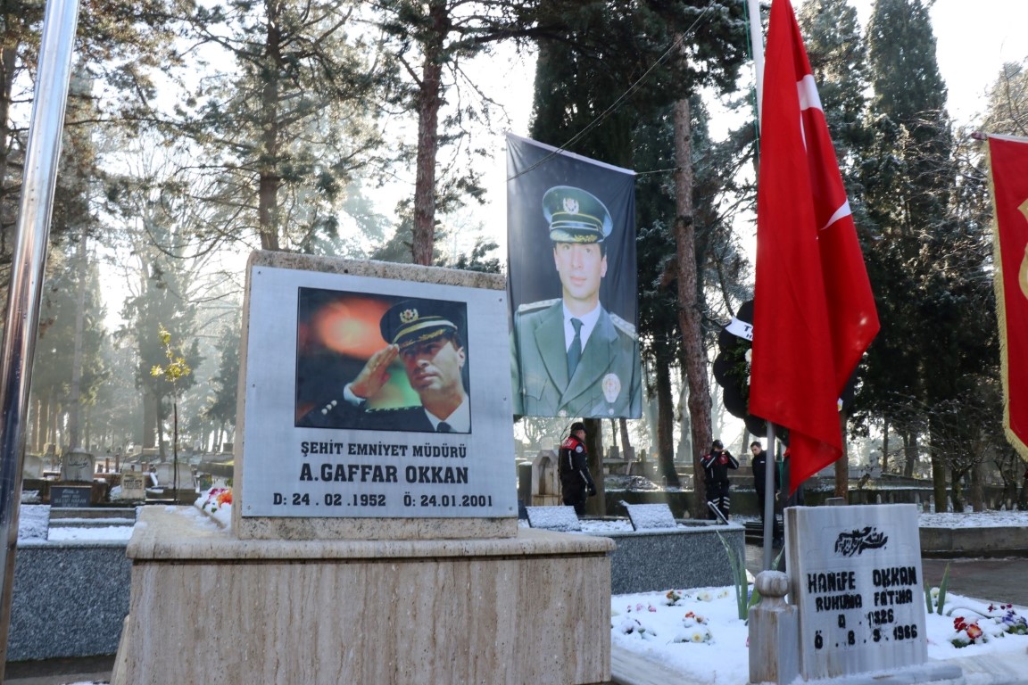 ŞEHİT ALİ GAFFAR OKKAN ANILIYOR