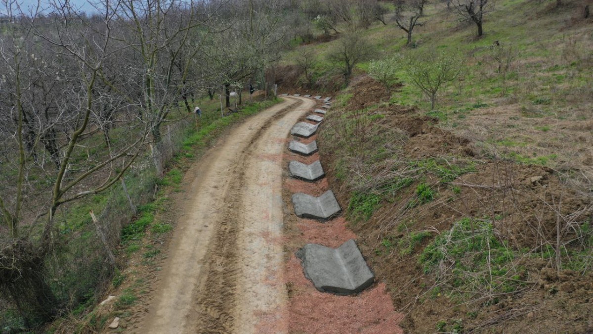 Yukarıdereköy Mahallesi’nin içme suyu deposunda çalışmalar tamamlandı
