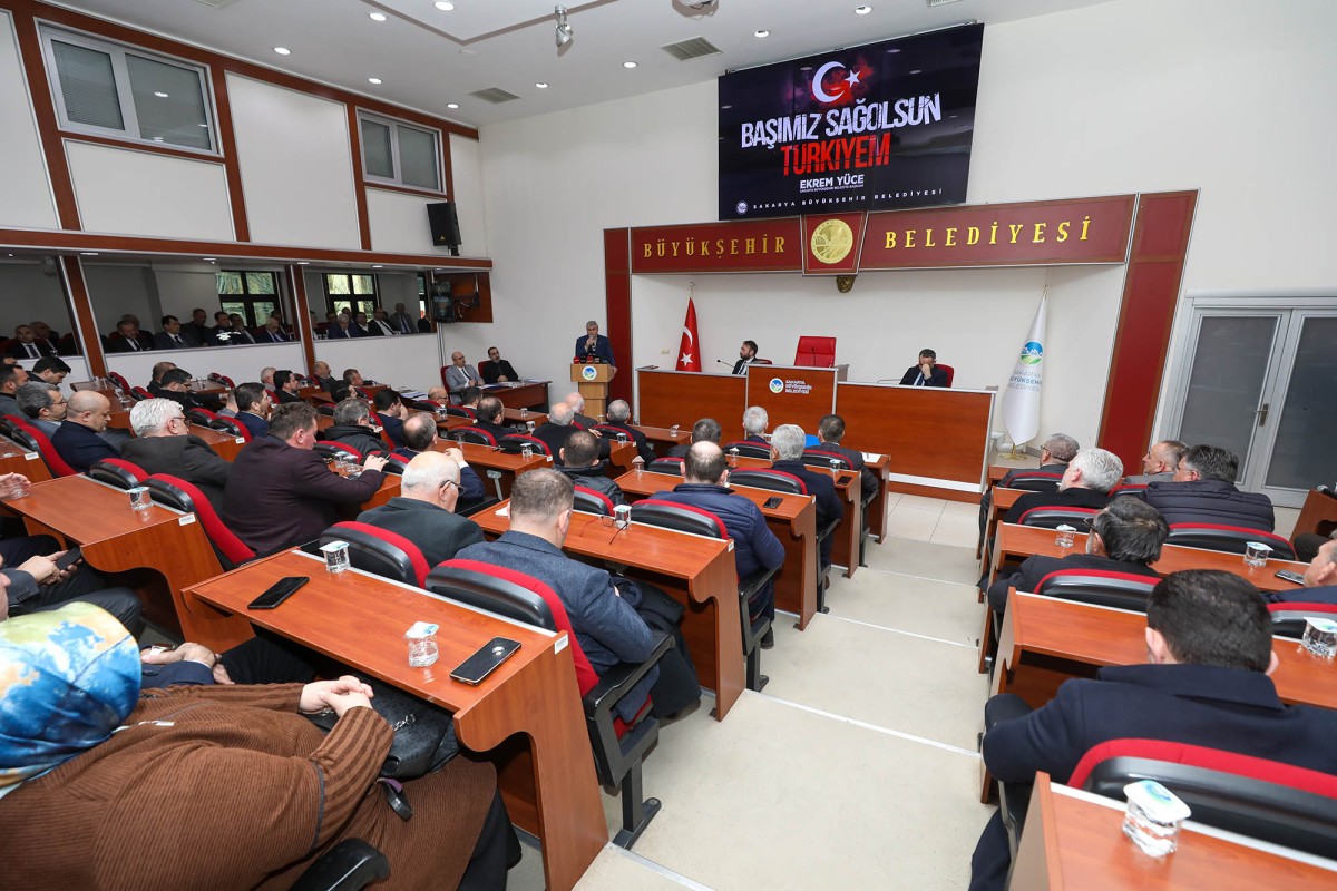 Büyükşehir Mart meclisi  toplanıyor