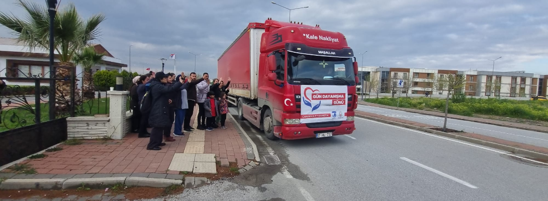 Çanakkale ve Çan Belediyesi Deprem Bölgesi İle Dayanışmaya Devam Ediyor