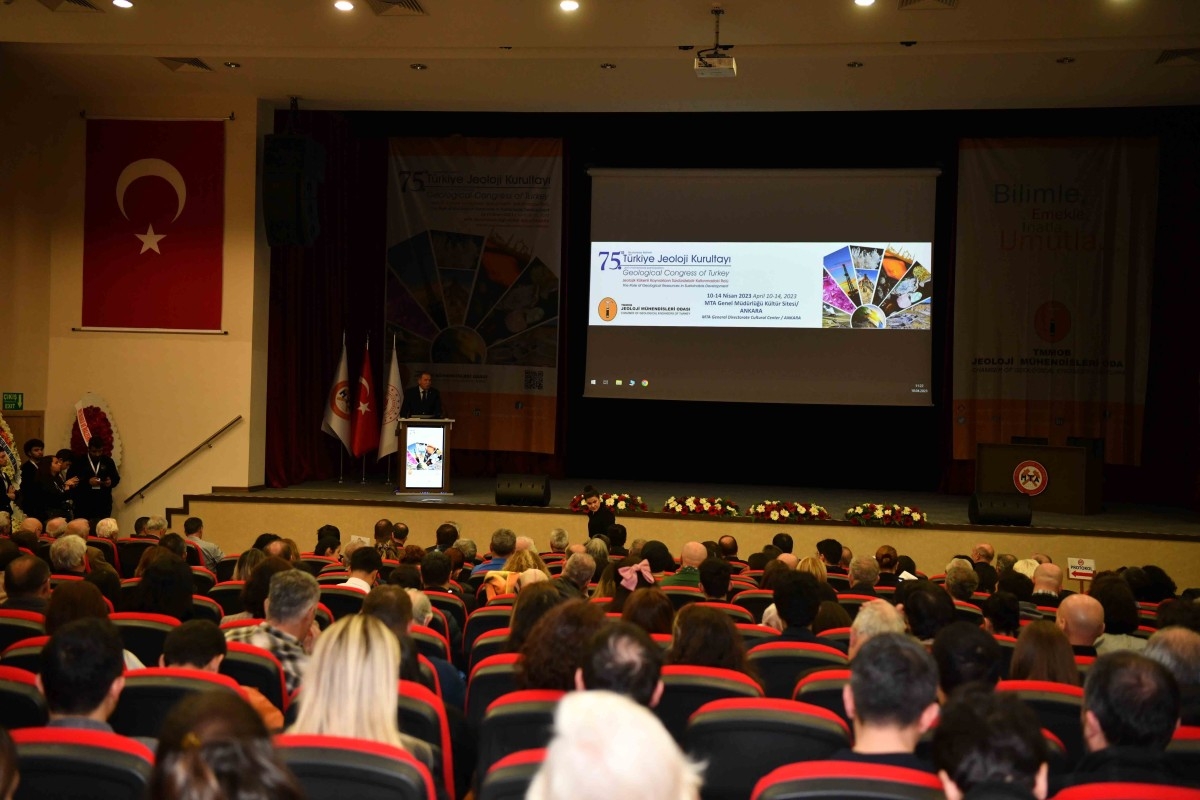 TÜRKİYE JEOLOJİ KURULTAYI BAŞLADI