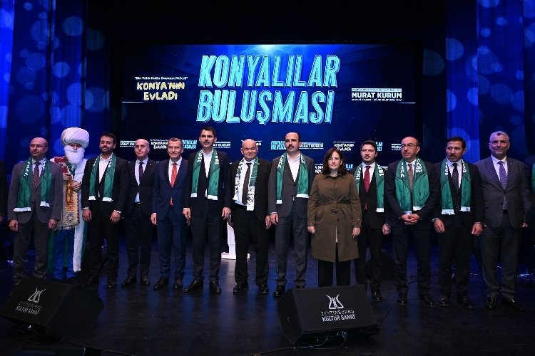 İstanbul'da Konyalılar buluşması düzenlendi.