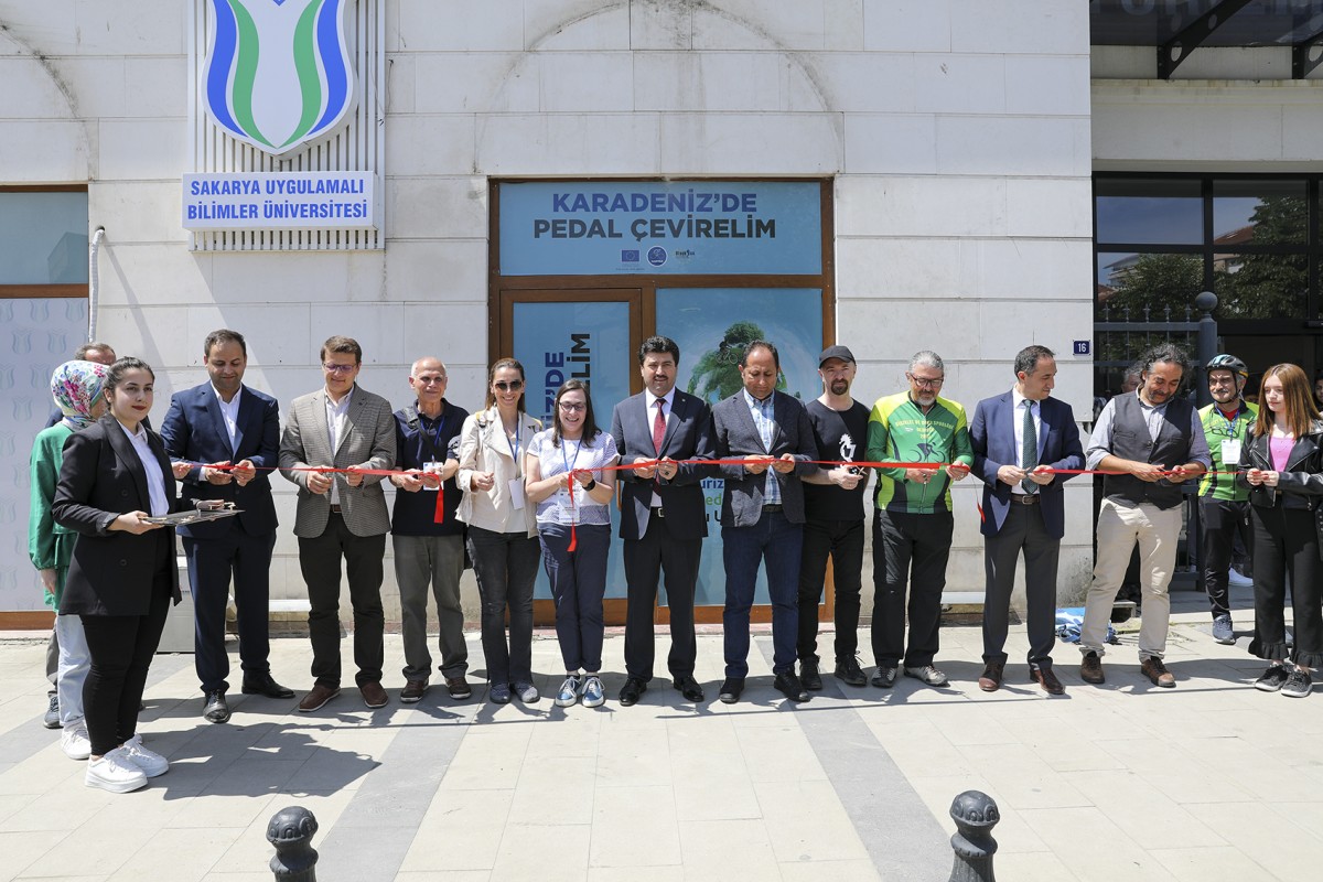 SUBÜ’de AB projesi için ‘Bisiklet Odası’ açıldı