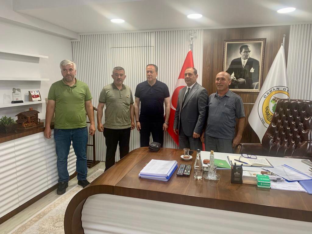 Milletvekili Kaya’dan Orman Bölge Müdürü Terzi’ye ziyaret