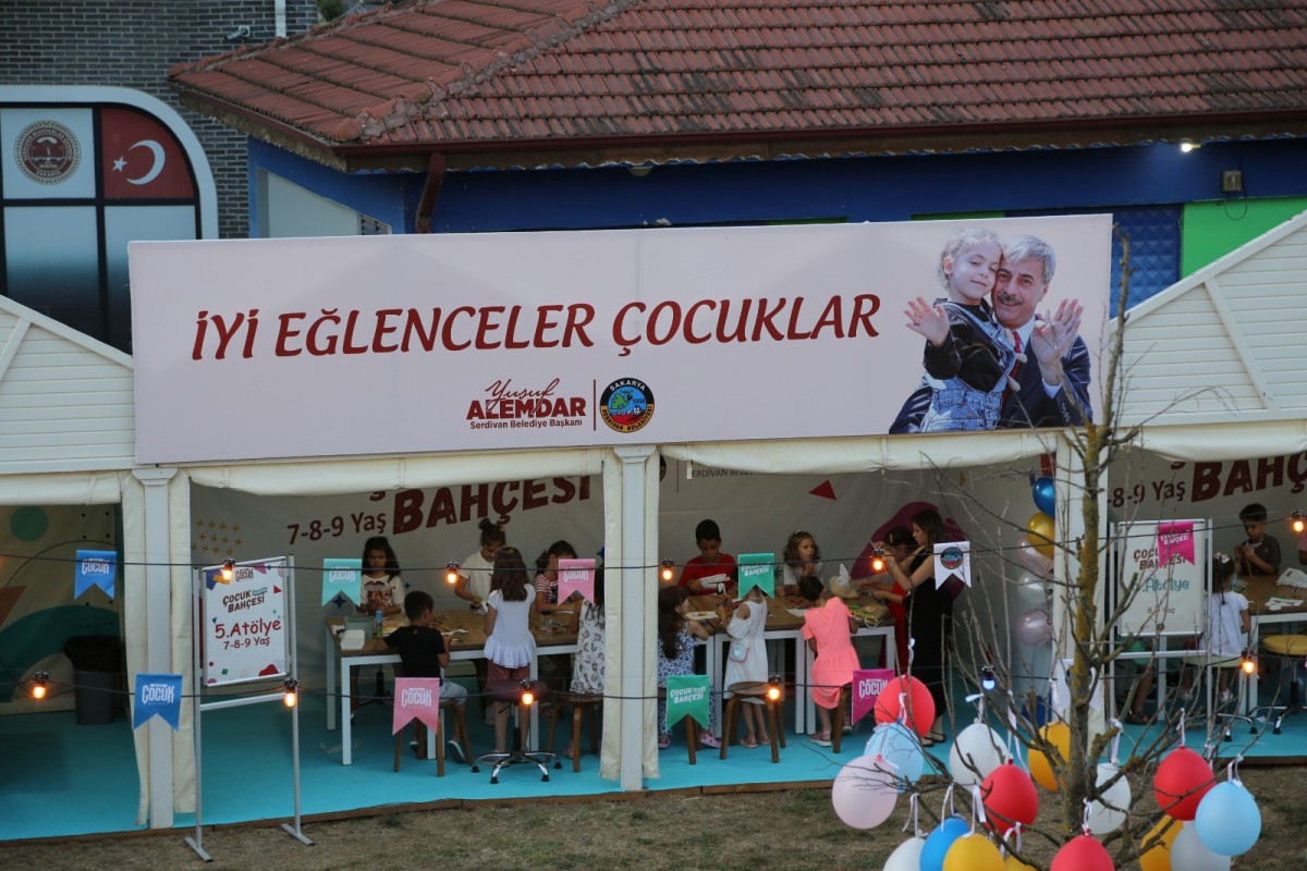 Serdivan Çocuk Bahçesi Atölyeleri Başladı