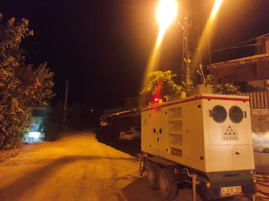 SEDAŞ, Bolu’da orman yangınına karşı seferber olduc