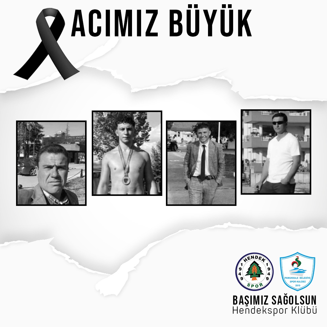 Pamukkale Belediyesi Spor Kulübü trafik kazası geçirdi