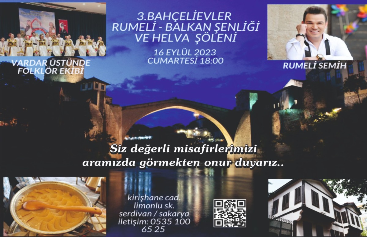 3. Geleneksel Rumeli Balkan Şenliği Başlıyor