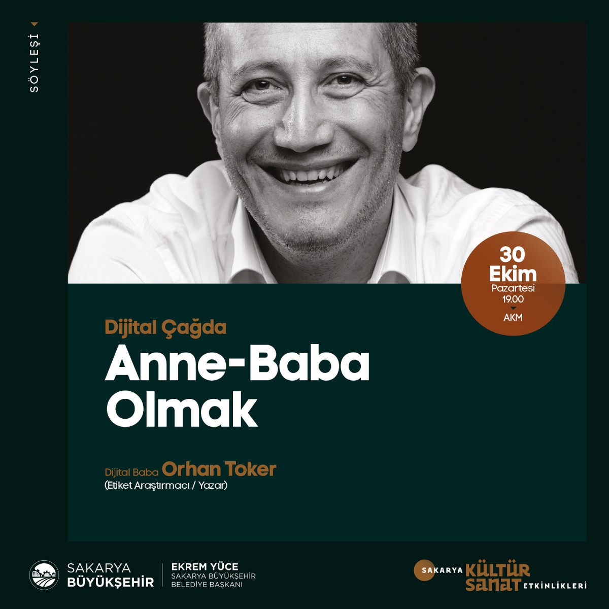 ‘Dijital Çağda Anne-Baba Olmak’  söyleşisi AKM’de
