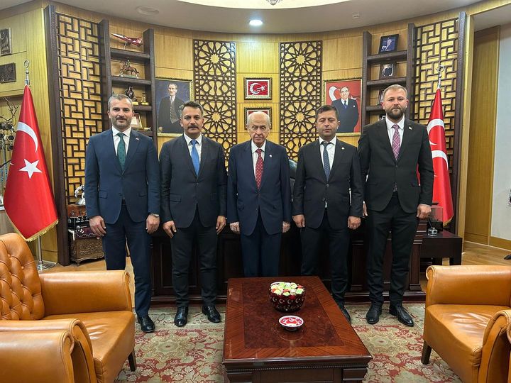 BAŞKAN PİLAVCI’DAN MHP LİDERİ DEVLET BAHÇELİ’YE ZİYARET