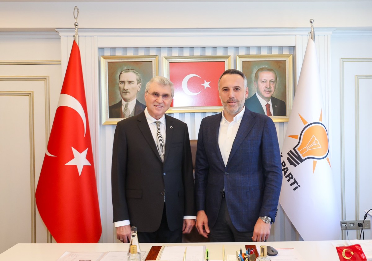 Başkan Yüce'den Tever'e ziyaret:Birlik, beraberlikle tek  derdimiz memleket
