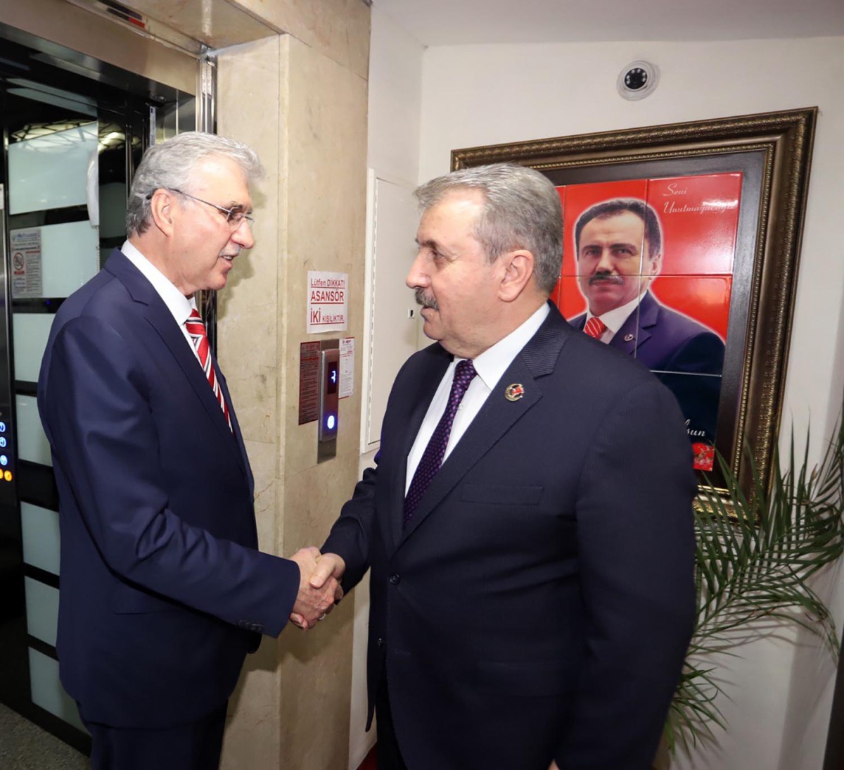 Başkan Yüce'den Ankara'da önemli temaslar: “Tek derdimiz memleket”