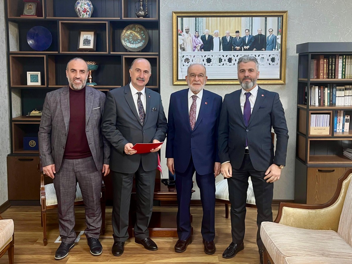 Saadet Partisi Genel Merkezinde Sapanca Adayını Açıkladı: Avni Çömlekçioğlu