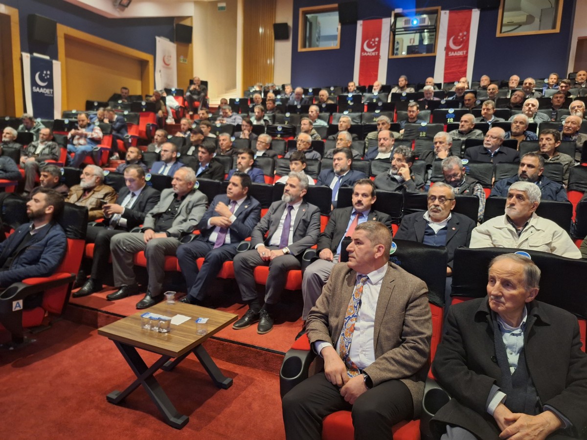 SAADET PARTİSİ ARALIK AYI İL DİVANINI YAPTI