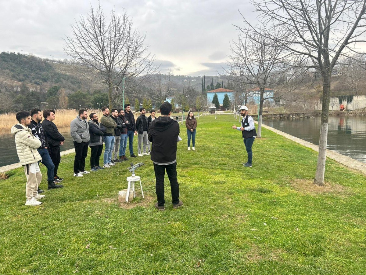 Büyükşehir’in tesisleri üniversite öğrencilerinin dersine konu oldu