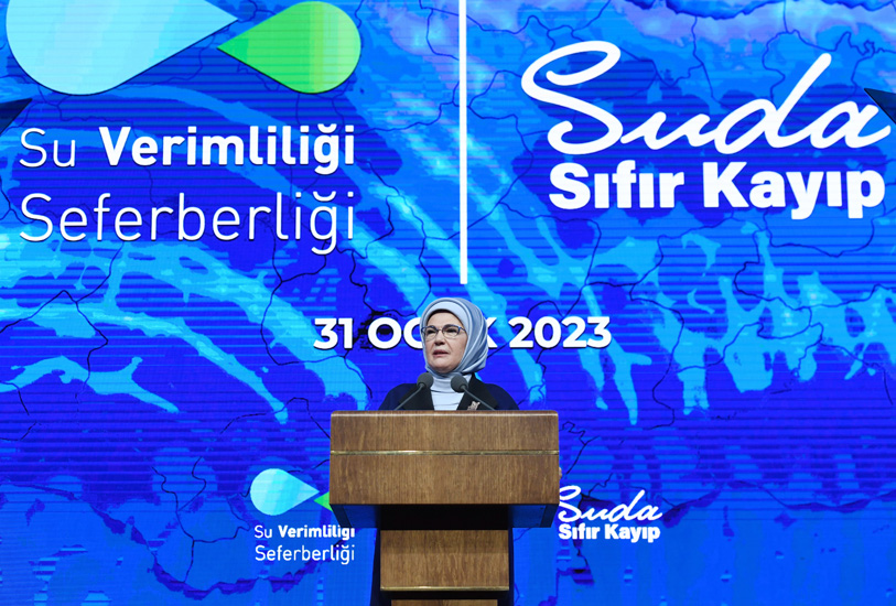 Başkan Yüce’den vatandaşlara Su  Verimliliği Seferberliği çağrısı