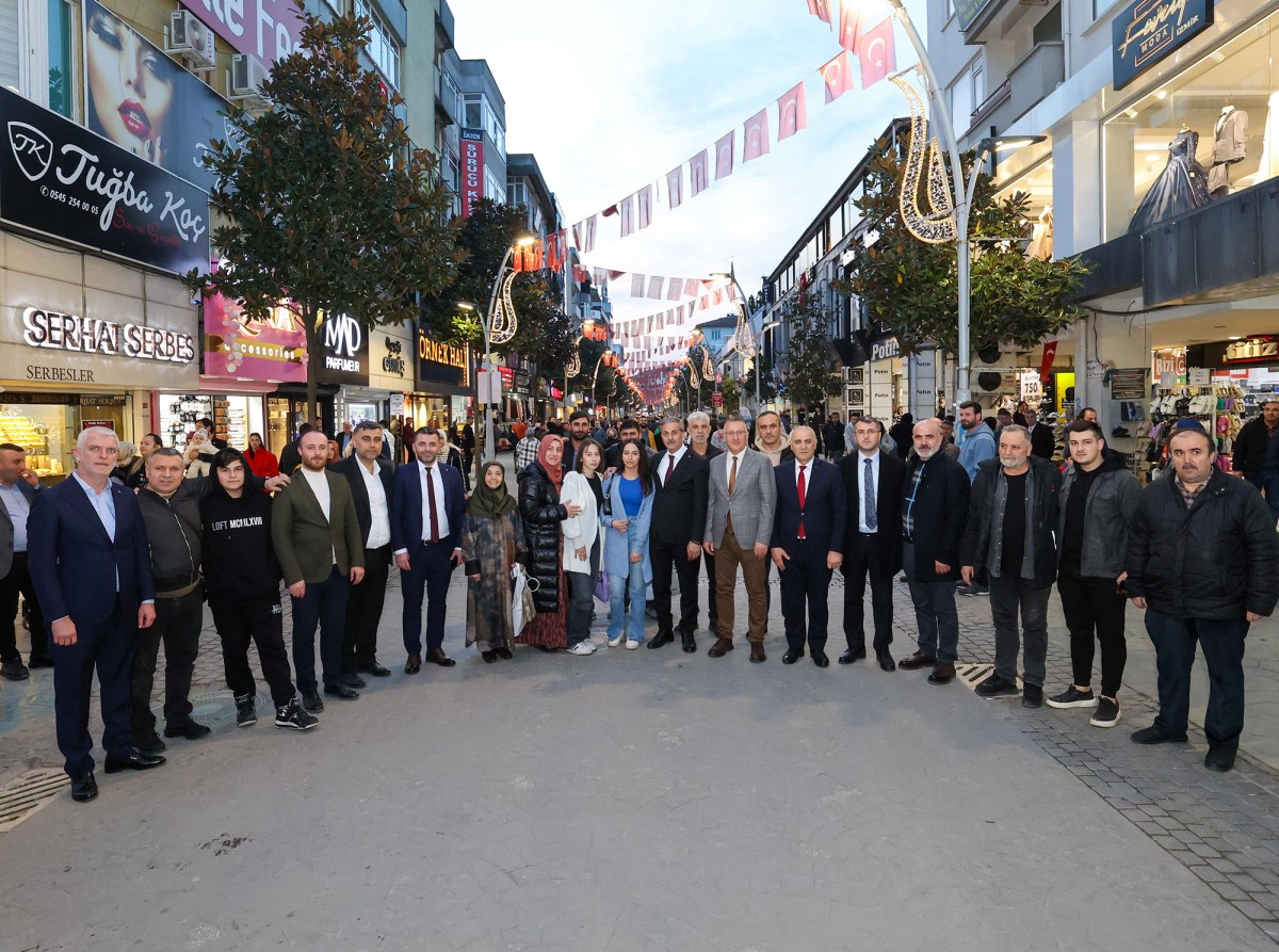 “Esnaflarımız ve vatandaşlarımızla birlikte hareket etmeye devam edeceğiz”