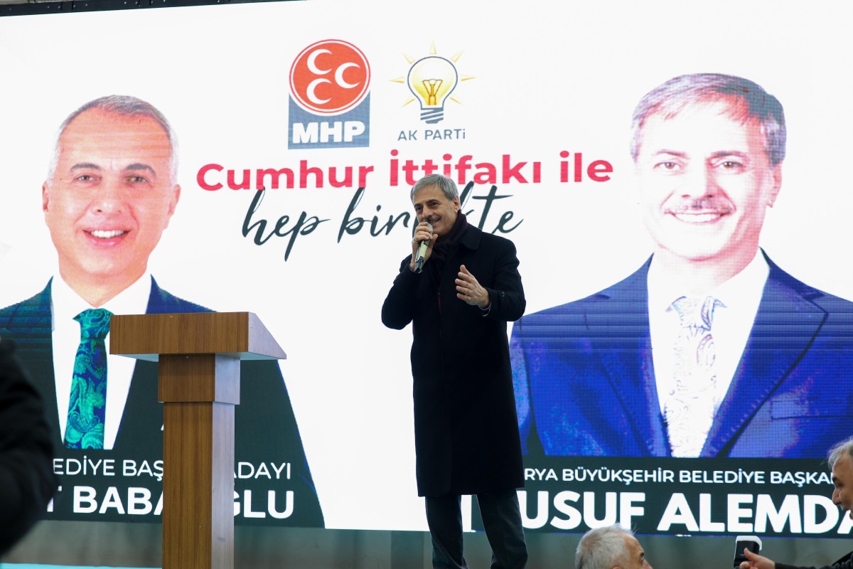 “Eser, yatırım ve hizmetin adresi Cumhur İttifakı’dır”