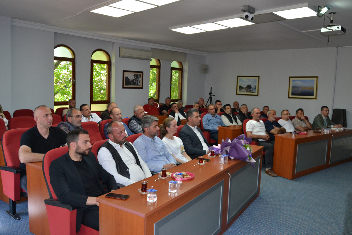 Başkan Şahin’in, Muhtarlarla Bir Araya Geldi