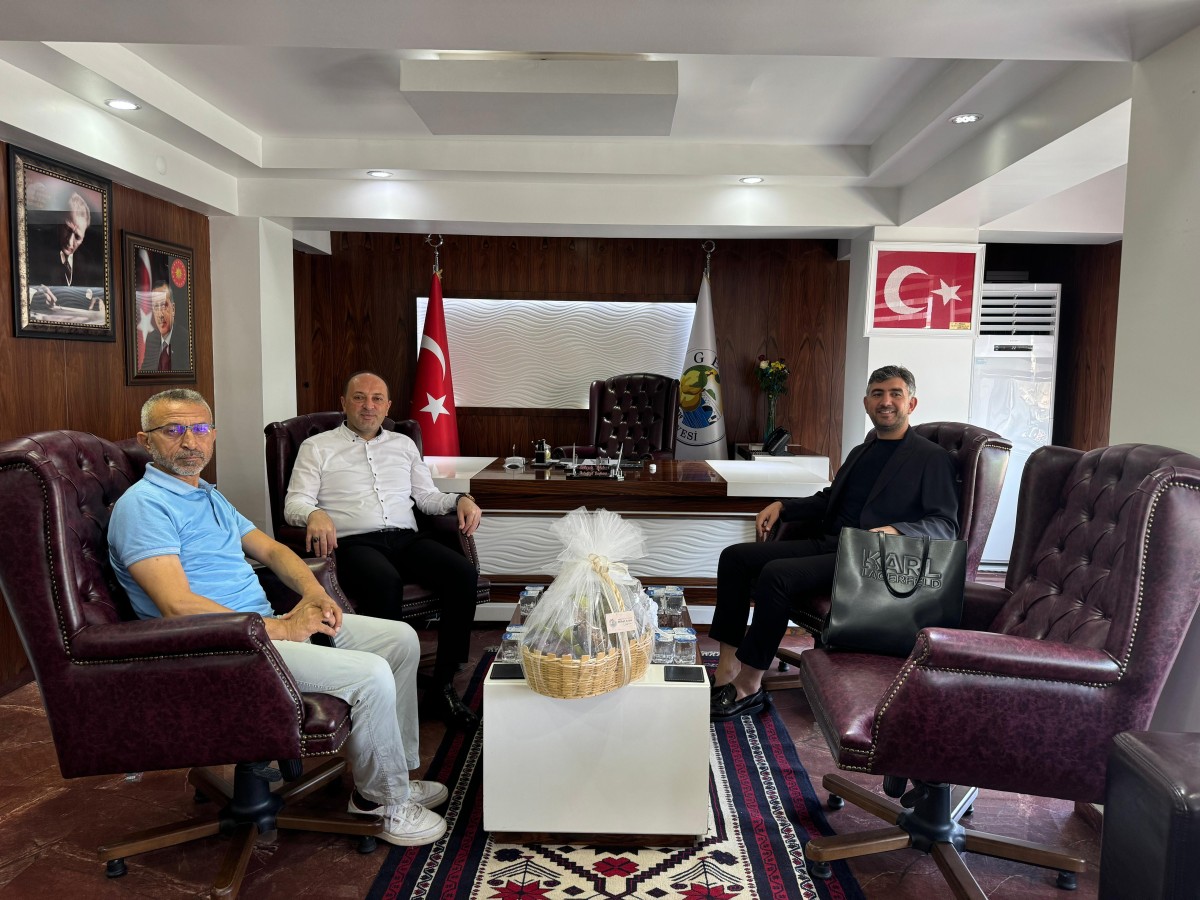 BAŞKAN ŞAHİN’DEN BAŞKAN YILDIZ’A ZİYARET