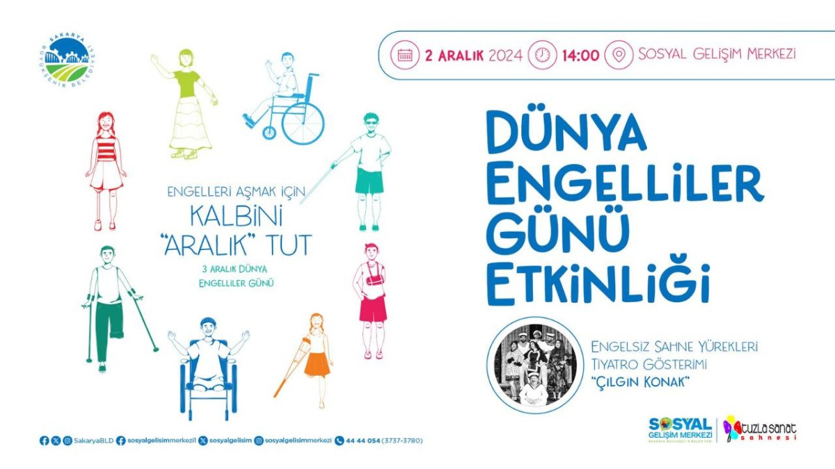 SGM’de engelsiz yürekler anlamlı  programda buluşacak