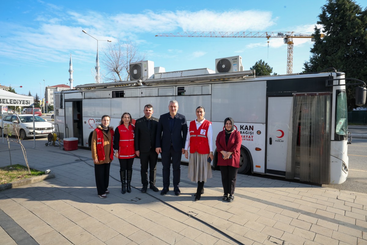 Serdivan’da kan bağışı kampanyası
