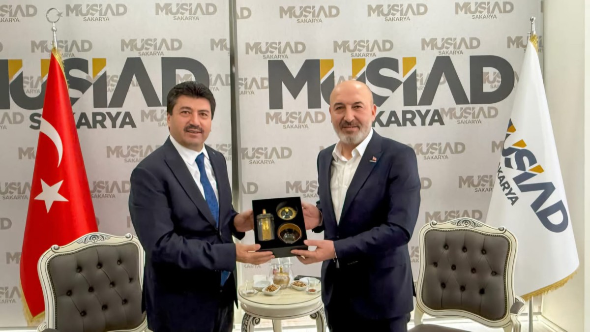 SUBÜ Rektörü Prof. Dr. Sarıbıyık’tan MÜSİAD Sakarya’ya ziyaret
