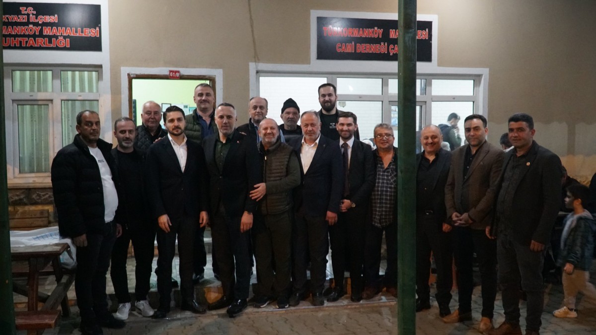 Tever, Akyazı’da Vatandaşlarla Bir Araya Geldi