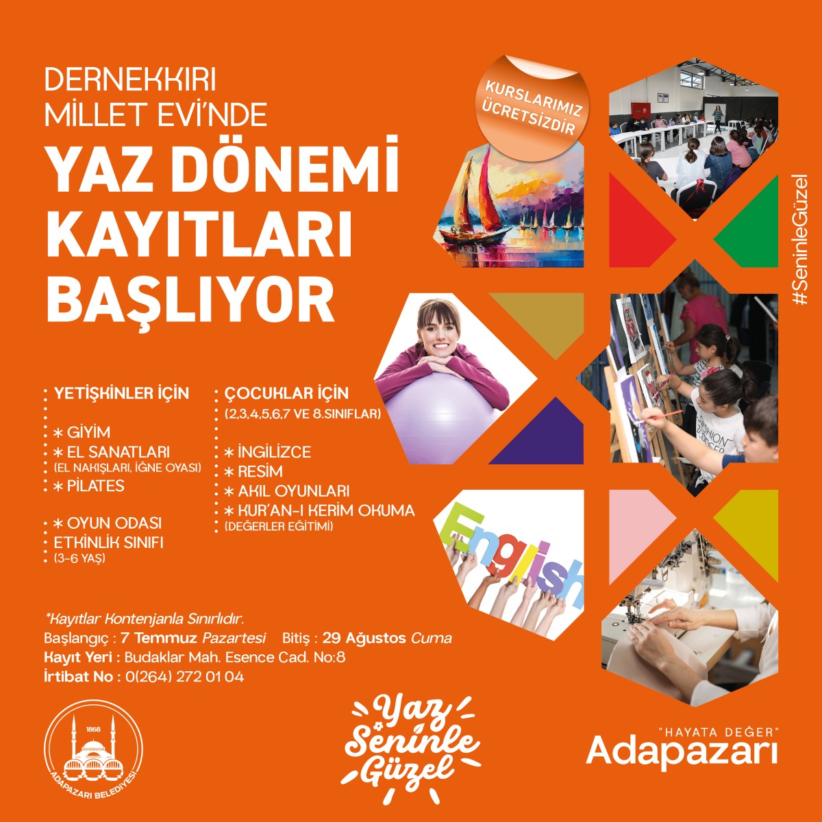 Adapazarı'nda Eğitim ve Eğlence Bir Arada!