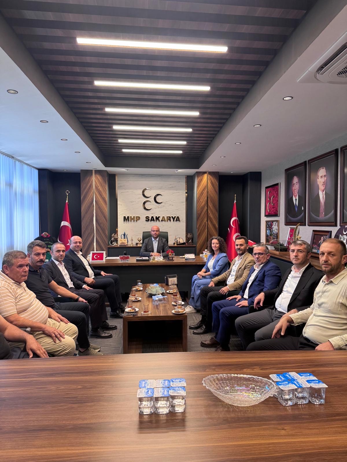 SMMMO Başkanı Erdinç Atalay’dan MHP Sakarya İl Başkanlığı’na Ziyaret