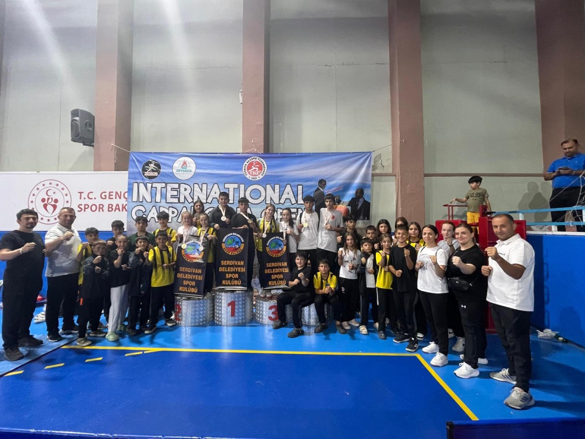 Serdivanlı Karatecilerden Kapadokya'da Madalya Yağmuru
