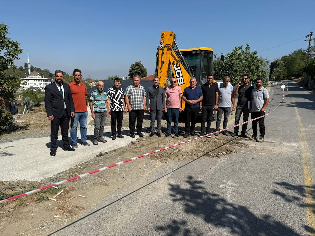 Değirmendere Mahallesinde Altyapı Çalışmalarına Başlandı