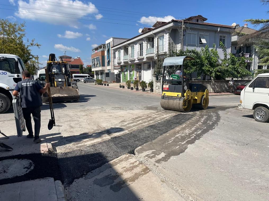 Fiber İnternet Ardından Asfalt Çalışmaları Başladı 