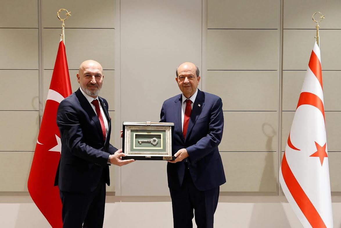 Cumhurbaşkanı Ersin Tatar İle Bir Araya Geldi