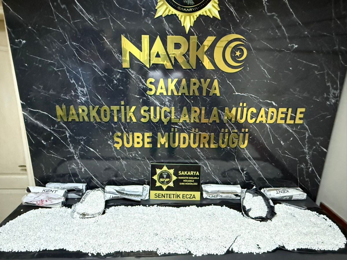 50 Bin Sentetik Hap Ele Geçirildi
