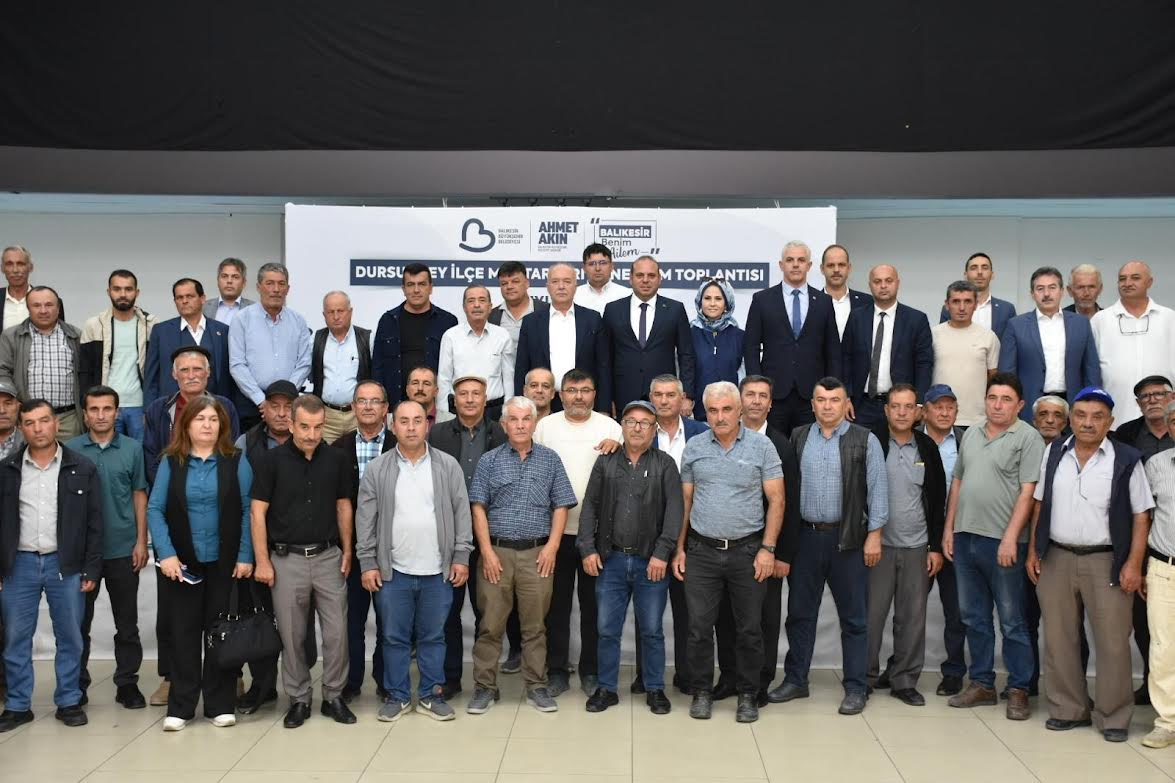 Büyükşehir Dursunbey’de Muhtarlarla Buluştu