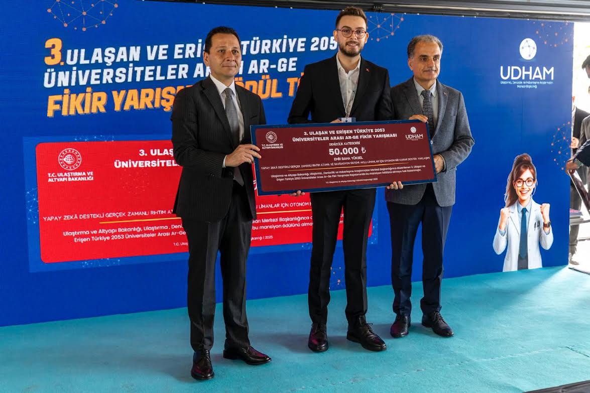 Ulaştırma ve Altyapı Bakanlığından SAU Öğrencisine Özel Ödül